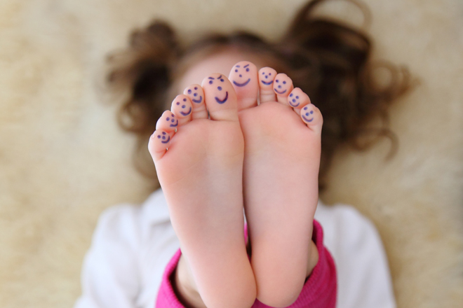 Little Teen Girls Feet