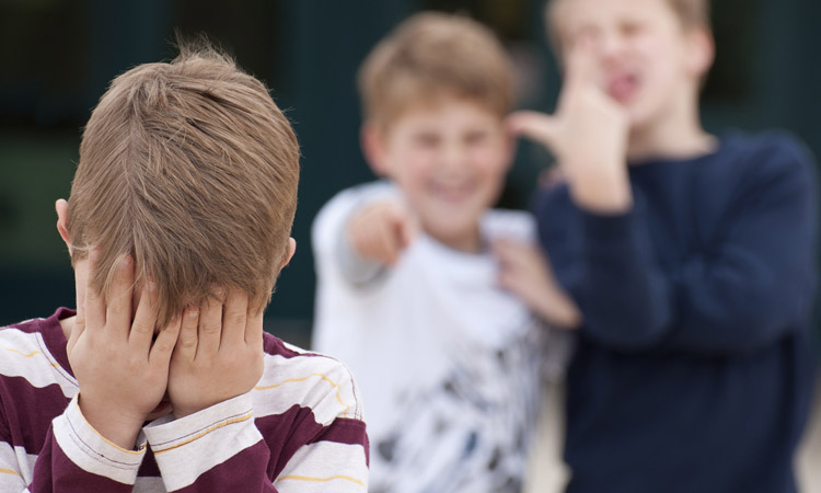 boy being bullied