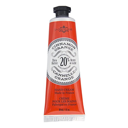 La Chatelaine Shea Butter Hand Cream Cinnamon Orange